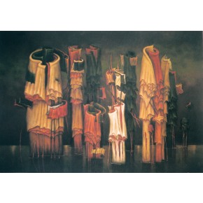  Modlitwa na wietrze III pastel 70x100 cm 1999 