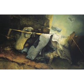 Cykl obrazów „Całuny” 1982-1990 